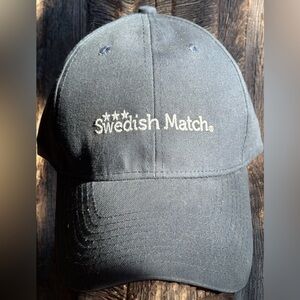 Navy, Swedish Match, Strap-back,  Adjustable Hat/Cap for Men or Women. BR